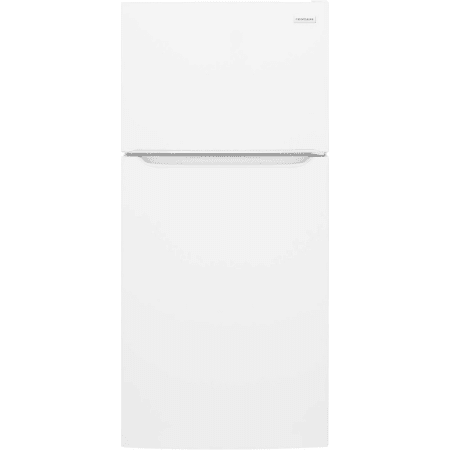 Frigidaire 30 Inch Wide 20 Cu. Ft. Top Freezer Refrigerator with Crisper Bins and LED Lights White