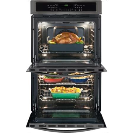 Frigidaire-FGET3065P-Front fully open doors full