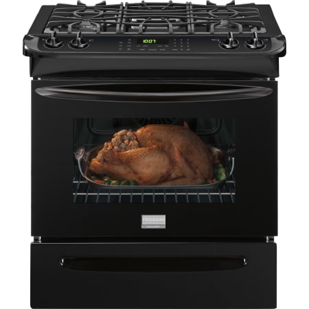 Black Large Oven Window