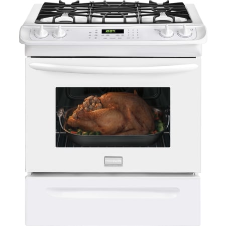 White Large Oven Window