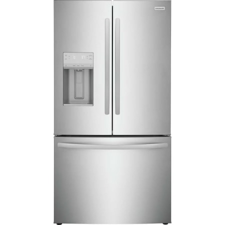 Frigidaire 36 Inch Wide 22.6 Cu. Ft. Energy Star Certified French Door Refrigerator with External Ice and Water Dispenser Stainless Steel