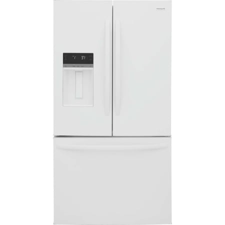 Frigidaire 36 Inch Wide 27.8 Cu. Ft. Energy Star Certified French Door Refrigerator with External Ice and Water Dispenser White