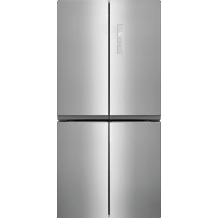 Frigidaire 33 Inch Wide 17.40 Cu. Ft. Four Door, French Door Refrigerator Brushed Steel