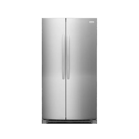 Frigidaire 26 Cu. Ft. 36" Standard-Depth Side-by-Side Refrigerator Stainless Steel