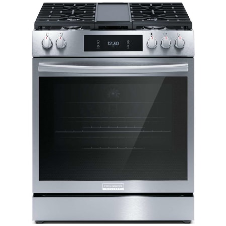 Frigidaire 30 Inch Wide 6.1 Cu. Ft. Gas Range with Air Fry and Slow Cook Stainless Steel