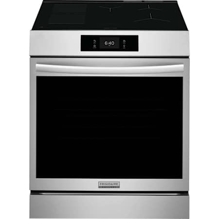 Frigidaire Gallery 30 Inch Wide 6.2 Cu. Ft. Free Standing Induction Range with Store-More™ Storage Drawer and TempLock™ Setting Stainless Steel