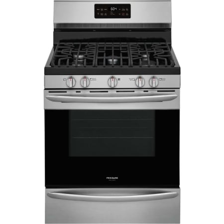 Frigidaire Gallery 25 Inch Wide 5 Cu. Ft. Free Standing Gas Range with Quick Boil and Steam Clean Stainless Steel