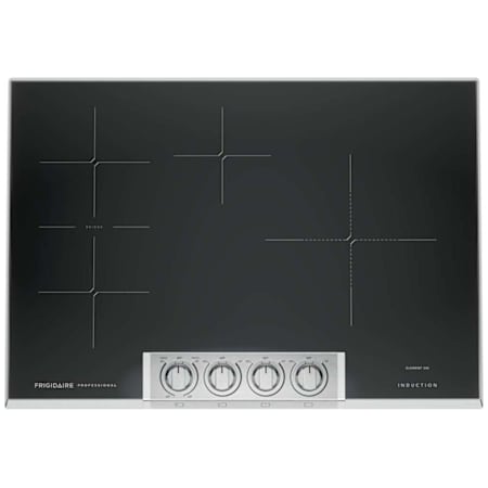 Frigidaire Professional Series 30 Inch Wide 4 Burner Induction Cooktop with PowerPlus Burner Stainless Steel