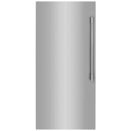 Frigidaire Professional 33 Inch Wide 18.9 Cu. Ft. Free Standing Energy Star Upright Full Size Freezer with SpaceWise Organization System Stainless Steel