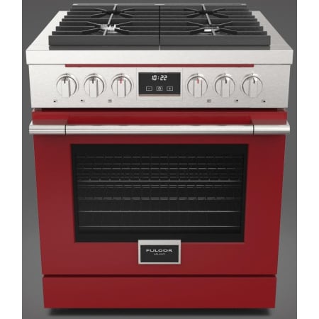 Fulgor Milano 30 Inch Door Kit for Accento 400 Series Range Glossy Red