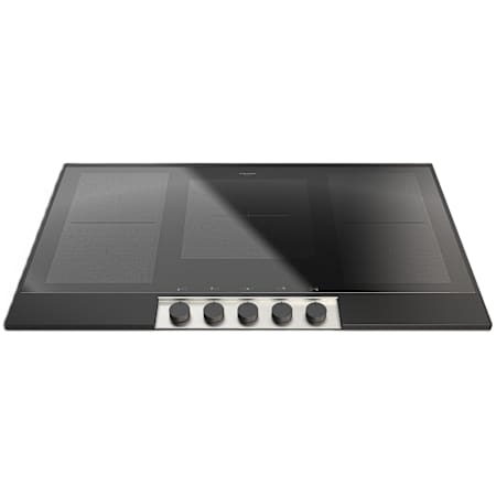 Fulgor Milano Enova Series 36 Inch Wide 5 Burner Induction Cooktop Black Anodized