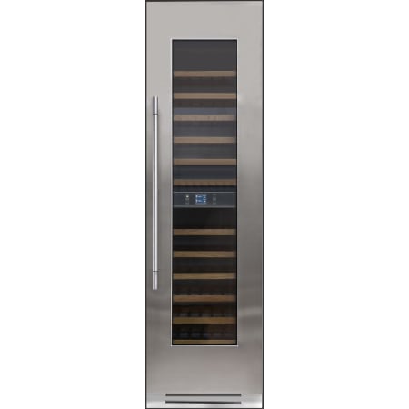 Fulgor Milano 700 Series 24 Inch Wide 80 Bottle Capacity Built-In Wine Cooler with LED Lighting - Right Hinge Stainless Steel / Glass