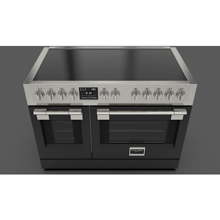 Fulgor Milano 600 Series 48 Inch Pro Range Color Kit Glossy Black