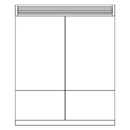 Fulgor Milano Installation Kit for Joining Two 36" Professional 600 Series Refrigerators N/A