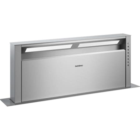 Finish: Gaggenau 400 Series 35 Inch Wide Downdraft Range Hood Stainless Steel