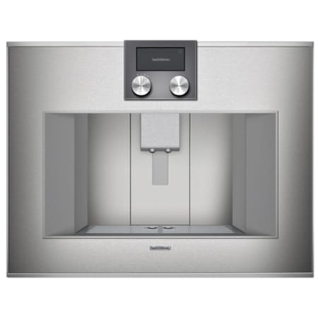 Finish: Gaggenau 400 Series Built-In Coffee Machine Stainless Steel
