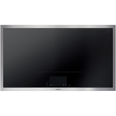 Finish: Gaggenau 400 Series 36 Inch Wide 5 Burner Electric Cooktop with Cooking Sensor and Timer Black