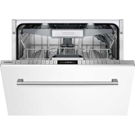 Finish: Gaggenau 200 Series 24 Inch Wide 14 Place Setting Built-In Fully Integrated Dishwasher with Euro Tub Design Panel Ready