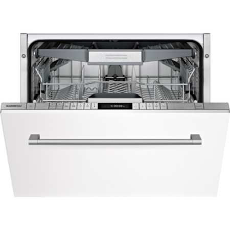 Finish: Gaggenau 200 Series 24 Inch Wide 13 Place Setting Built-In Fully Integrated Dishwasher Panel Ready