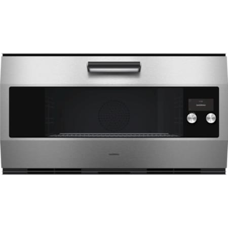 Finish: Gaggenau 35 Inch Wide 3.6 Cu. Ft. Single Electric Oven Stainless Steel