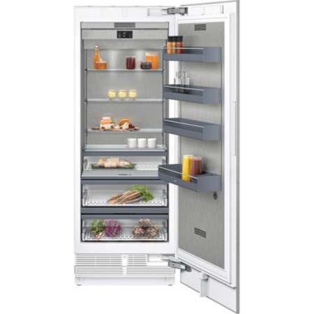 Finish: Gaggenau 400 Series 30 Inch Wide 16.8 Cu. Ft. Energy Star Rated All Fridge Refrigerator Panel Ready