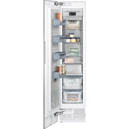Finish: Gaggenau 400 Series 18 Inch Wide 8.6 Cu. Ft. Capacity Energy Star Rated Upright Freezer Panel Ready