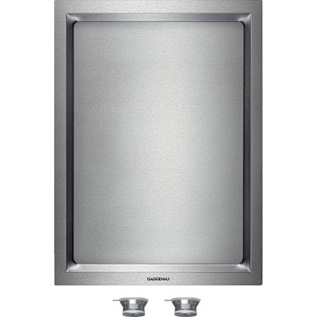 Finish: Gaggenau 400 Series 15 Inch Wide 2 Burner Electric Cooktop with Clean and Keep Warm Setting Stainless Steel