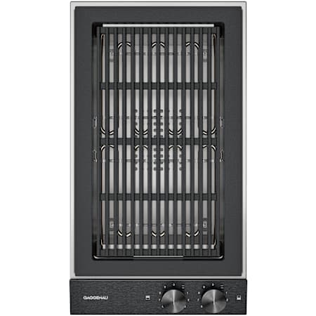 Finish: Gaggenau 200 Series Vario Electric Grill with Control Knobs and Safety Shut Off N/A