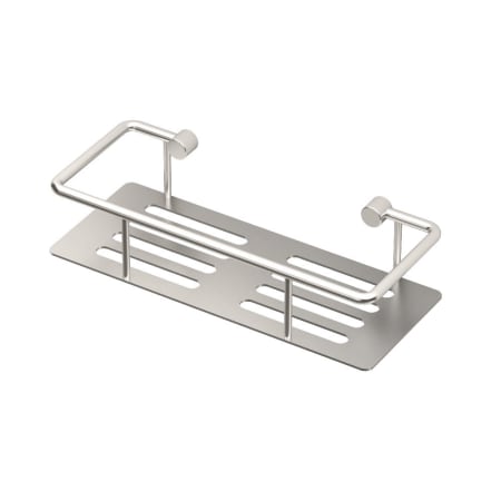 Gatco 10" Stainless Steel Bathroom Shelf Satin Nickel