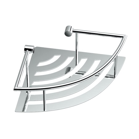 Gatco Elegant 11" Stainless Steel Bathroom Shelf Chrome