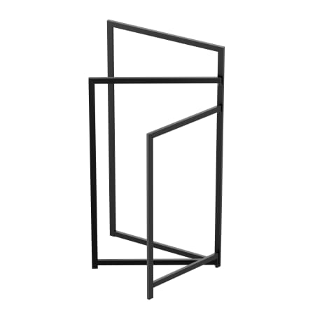 Gatco Triple Bar Towel Stand Matte Black