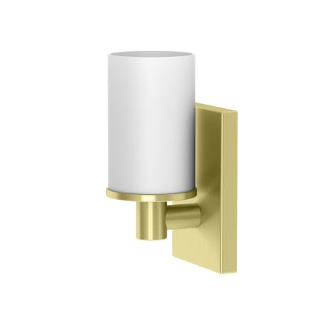 Gatco Modern Farmhouse 9" Tall Wall Sconce Brushed Brass