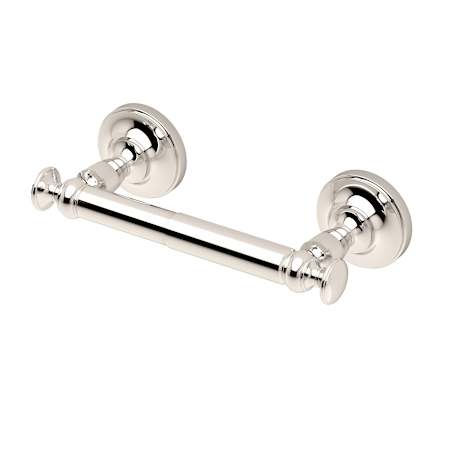 Gatco Tavern Wall Mounted Spring Loaded Toilet Paper Holder Polished Nickel