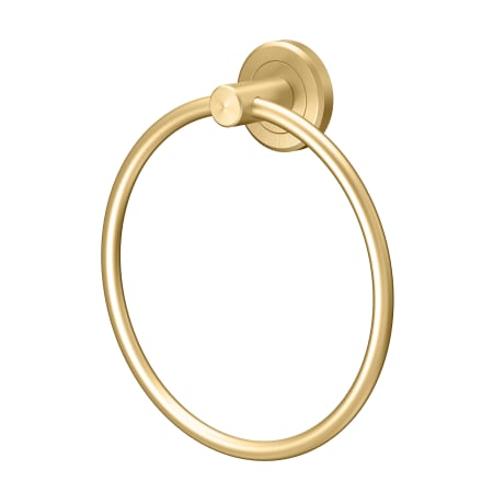 Gatco Latitude II 6-1/2" Wall Mounted Towel Ring Brushed Brass