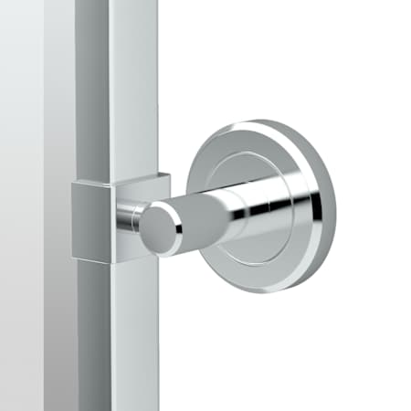 Gatco Latitude 2 23-5/8" W x 27-1/2" H Modern Oval Framed Bathroom Wall Mirror Chrome