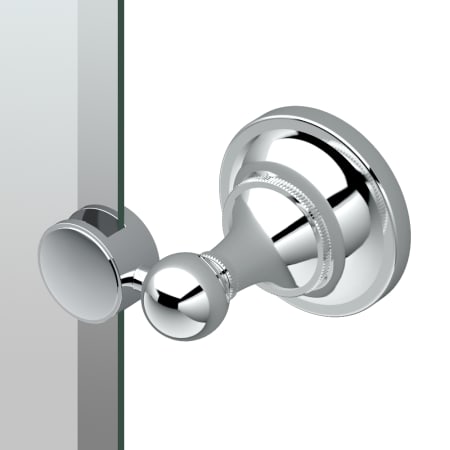 Gatco 24-5/8" W x 24" H Rectangular Frameless Bathroom Wall Mirror Chrome