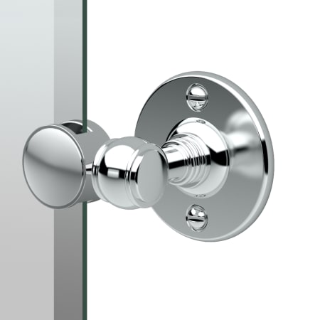 Gatco 23-1/2" W x 24" H Rectangular Frameless Bathroom Wall Mirror Chrome