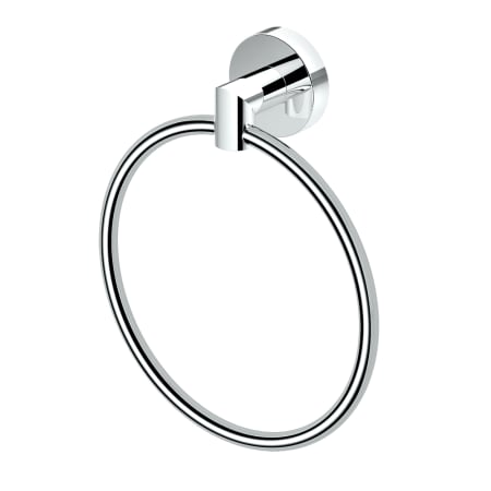 Gatco Glam 6-1/2" Wall Mounted Towel Ring Chrome