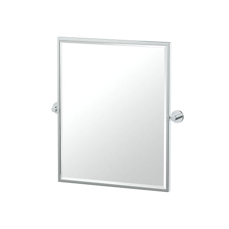 Gatco Reveal 20-1/2" W x 25" H Rectangular Metal Framed Accent Mirror Chrome