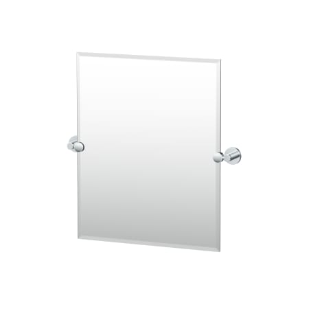 Gatco Reveal 19-1/2" W x 24" H Rectangular Frameless Accent Mirror Chrome