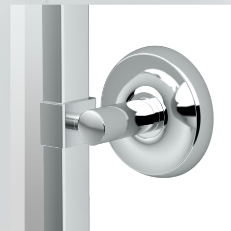 Gatco Designer II 20-1/2" W x 27-1/2" H Oval Metal Framed Bathroom Wall Mirror Chrome