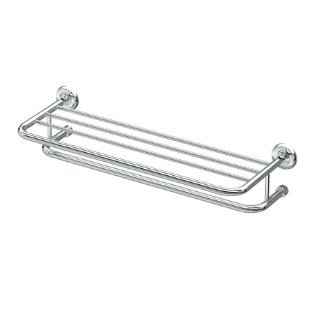 Gatco Designer II 27" Metal Towel Shelf Chrome