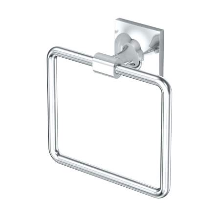 Gatco Waterline 5-7/8" Wall Mounted Towel Ring Chrome