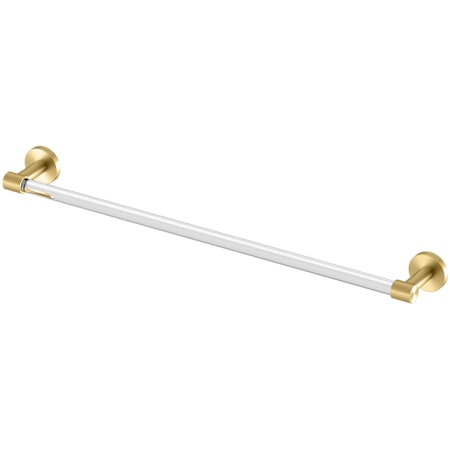 Gatco Clarion 24" Towel Bar Brushed Brass