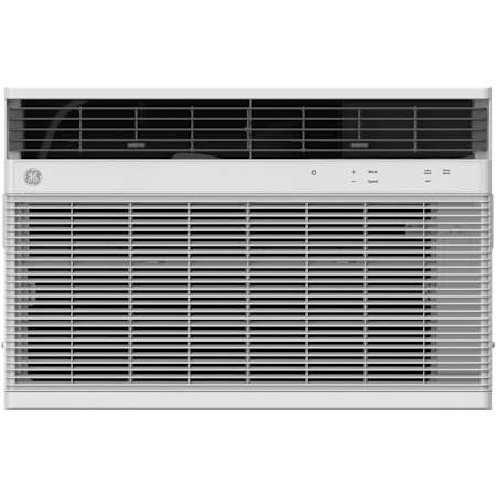 GE 18000 BTU 208 or 230V Window Air Conditioner with 9 Fan Speeds and Eco Mode White