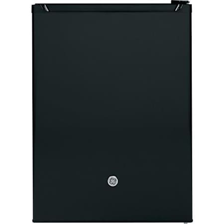 GE 24 Inch 5.6 Cu. Ft. Spacemaker Compact Refrigerator with Glass Shelves Black