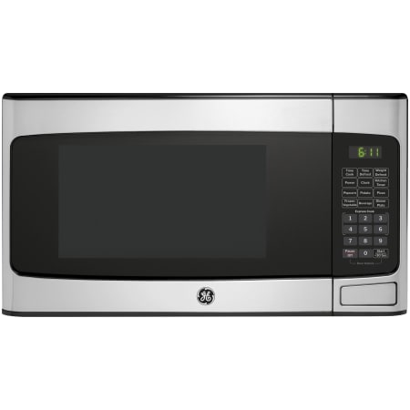 GE 21 Inch Wide 1.1 Cu. Ft. 950 Watt Countertop Microwave with Touch Controls and Auto Defrost Stainless Steel