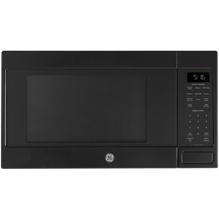 GE 22 Inch Wide 1.6 Cu. Ft. 1,150 Watt Countertop Microwave with Instant On Controls Black