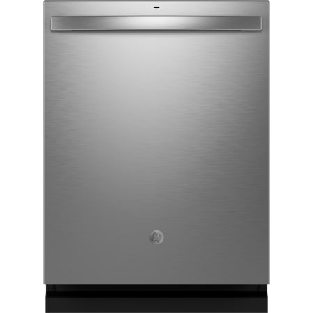 GE 24 Inch Wide 16 Place Setting Built-In Top Control Dishwasher with Dry Boost™ Technology Fingerprint Resistant Stainless