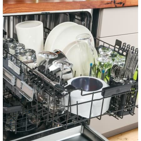 Loaded Dishwasher